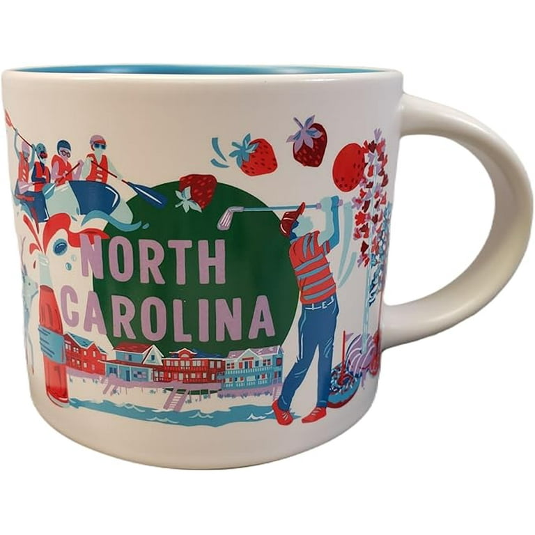 Starbucks North Carolina Discovery Series 14oz Coffee Mug with Box -  Walmart.com
