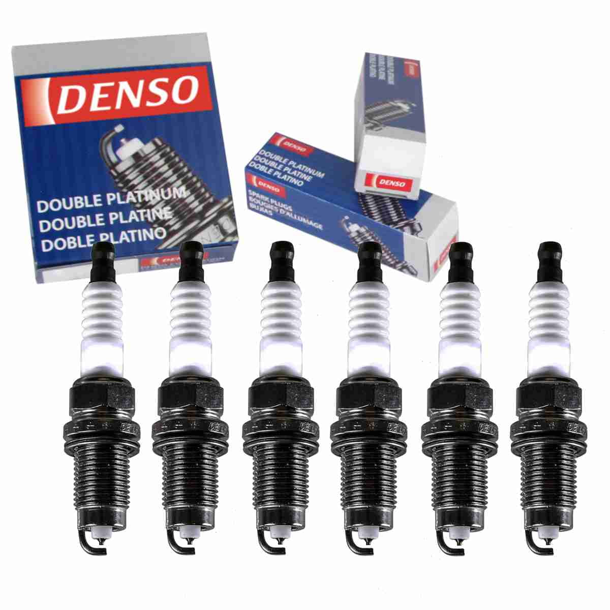 8 pc DENSO 3501 Spark Plugs for 18847-08220 ZXU22HCR8 Ignition