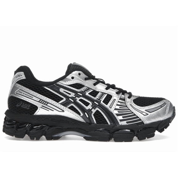 ASICS Men's Gel-Kayano 12.1 Black Pure Silver Running Shoes, from StockX