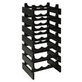 thumbnail image 2 of Wooden Mallet WR37BK 21 Bottle Dakota Wine Rack, Black, 2 of 4