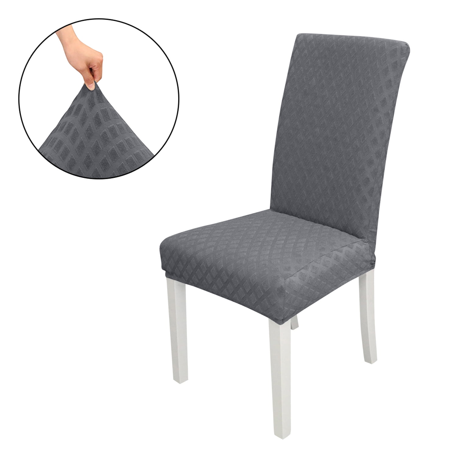 Dining Chair Slipcover, High Stretch Removable Chair Cover Washable