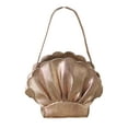 thumbnail image 1 of Costumes Amusants Sac à Main en Similicuir Gaufré Coquillage Sac à Main, 1 of 1