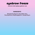 thumbnail image 5 of Lottie London Everybrow Freeze Brow Enhancer, Extreme-Hold Styling Brow Wax, Clear, 0.21 oz, 5 of 10