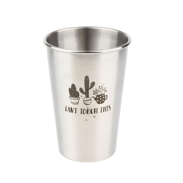 Vasos de acero inoxidable 350 Ml 500 Ml shamjiam Vaso de pinta de acero inoxidable