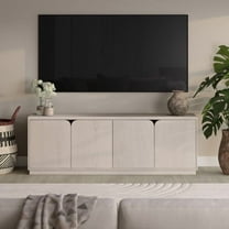 Fitzroy Rectangular TV Stand for TV's up to 78" in Alder White