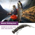 thumbnail image 3 of Sonducket 10 Uds Larva señuelos blandos 55mm 75mm 100mm señuelos artificiales gusano de pesca lubina de silicona Minnow Swimbait Jigging cebos de Pescar F 100MM Sonducket OD000528-42, 3 of 6