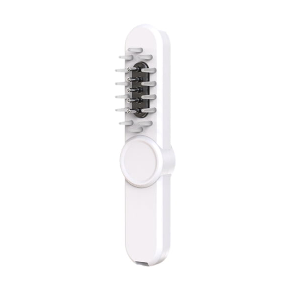 Mornei Electric Scalp Oil Applicator Convenient Multifunctional Scalp Massager Comb white