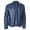 Blue, variant on Mens Vintage Cafe Racer Motorcycle Biker Leather Jacket Hipple Rock Faux Leather Coat Lightweight Plus Size Outerwear