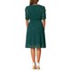 thumbnail image 3 of INSPIRE CHIC Vestido de Mujer Chifón con Estrellas Metálicas, Manga Fruncida, Cuello en V, Corte A, Color Verde, 3 of 6