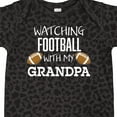 thumbnail image 4 of Inktastic Watching Football with My Grandpa Boys or Girls Baby Bodysuit, 4 of 5