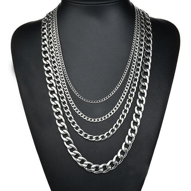 NK Home NK HOME 27.5 Inches Figaro Chain Necklace 3mm/ 5mm/ 7mm/ 9mm
