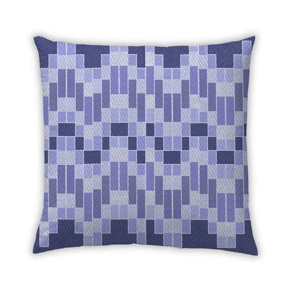 Ahgly Company Outdoor Square Contemporary Throw Pillow, 18 inch by 18 inch