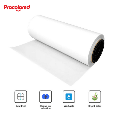 Procolored DTF Roll Film A3 13in * 328ft Transfer Paper for DTF Printing