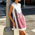 thumbnail image 5 of Stralyhd Two Piece Womens Lounge Set 2026 Summer Loose Set Dressy Casual Shorts Outfits Travel Vacation Matching Set with Pockets Pink XL, 5 of 5