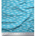thumbnail image 1 of Soimoi Polyester Crepe Fabric Car Transport Printed Fabric 1 Yard 52 Inch Wide, 1 of 3