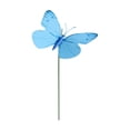 thumbnail image 2 of 5Pcs Butterfly Stakes, 4.72" Waterproof Butterfly Garden Decorations Artificial Butterflies for Flower Bouquet, Yard Patio Plant, Pot Flower Bed Home Décor(Blue), 2 of 6