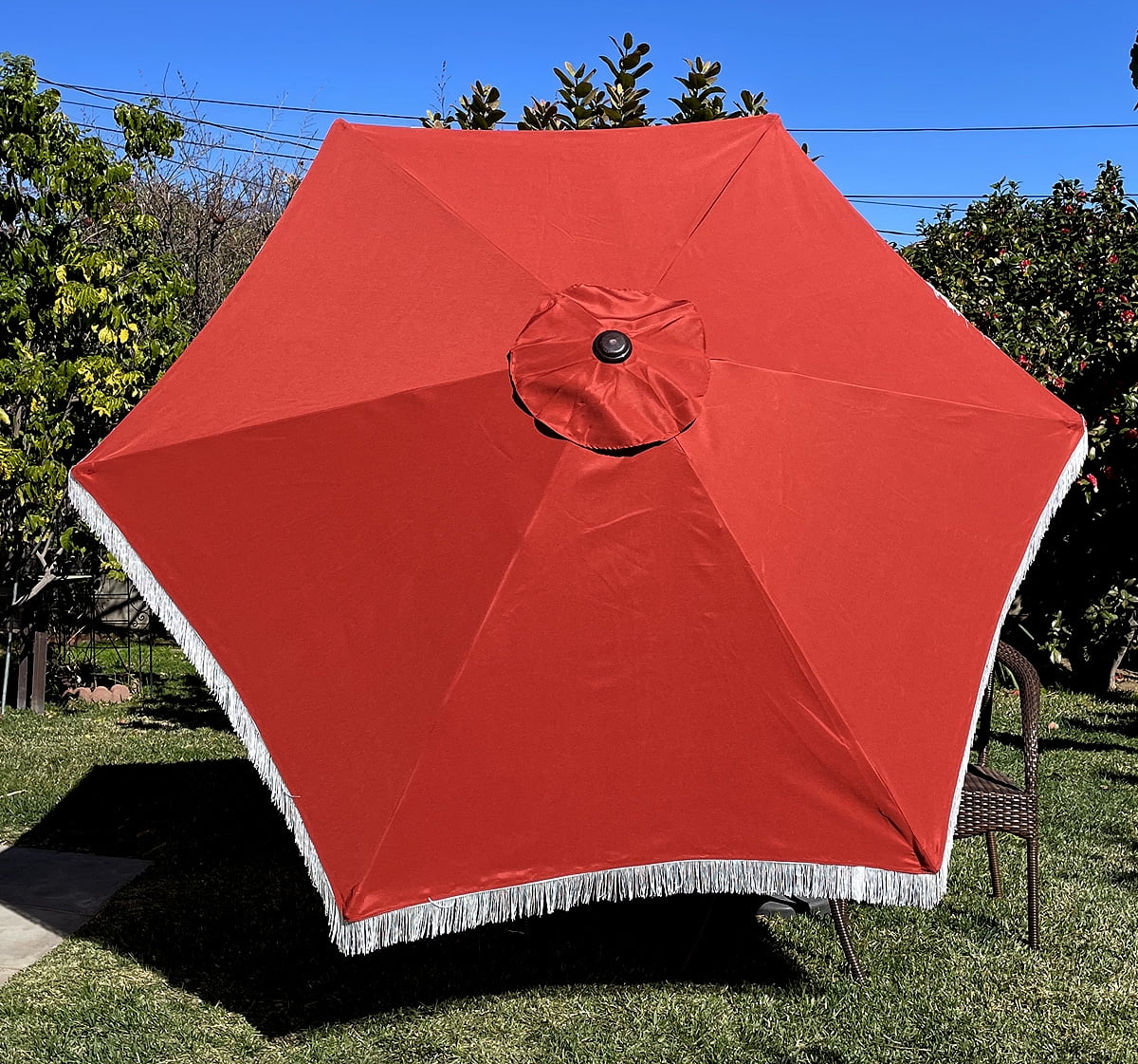 Replacement Garden Parasol Canopy Cover For Patio Sun without bracket R4I2 