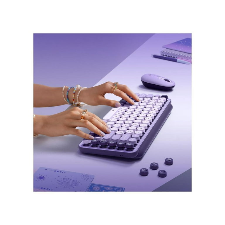 Logitech POP Keys Wireless Bluetooth Retro Typewriter Logitech POP Keys Wireless Bluetooth Retro Typewriter