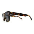thumbnail image 4 of Womens Mod Minimal Cat Eye Design Fashion Sunglasses Tortoise Black, 4 of 4