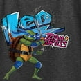 thumbnail image 3 of Teenage Mutant Ninja Turtles: Mutant Mayhem - Leonardo AKA Leo - Team Turtles - Plus Size - Women's Racerback Tank Top, 3 of 6