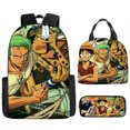 thumbnail image 1 of Nautical King Schoolbag, Luffy Backpack, Student Backpack-week, 1 of 4