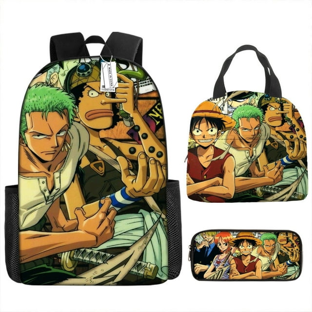 Nautical King Schoolbag, Luffy Backpack, Student Backpack-week