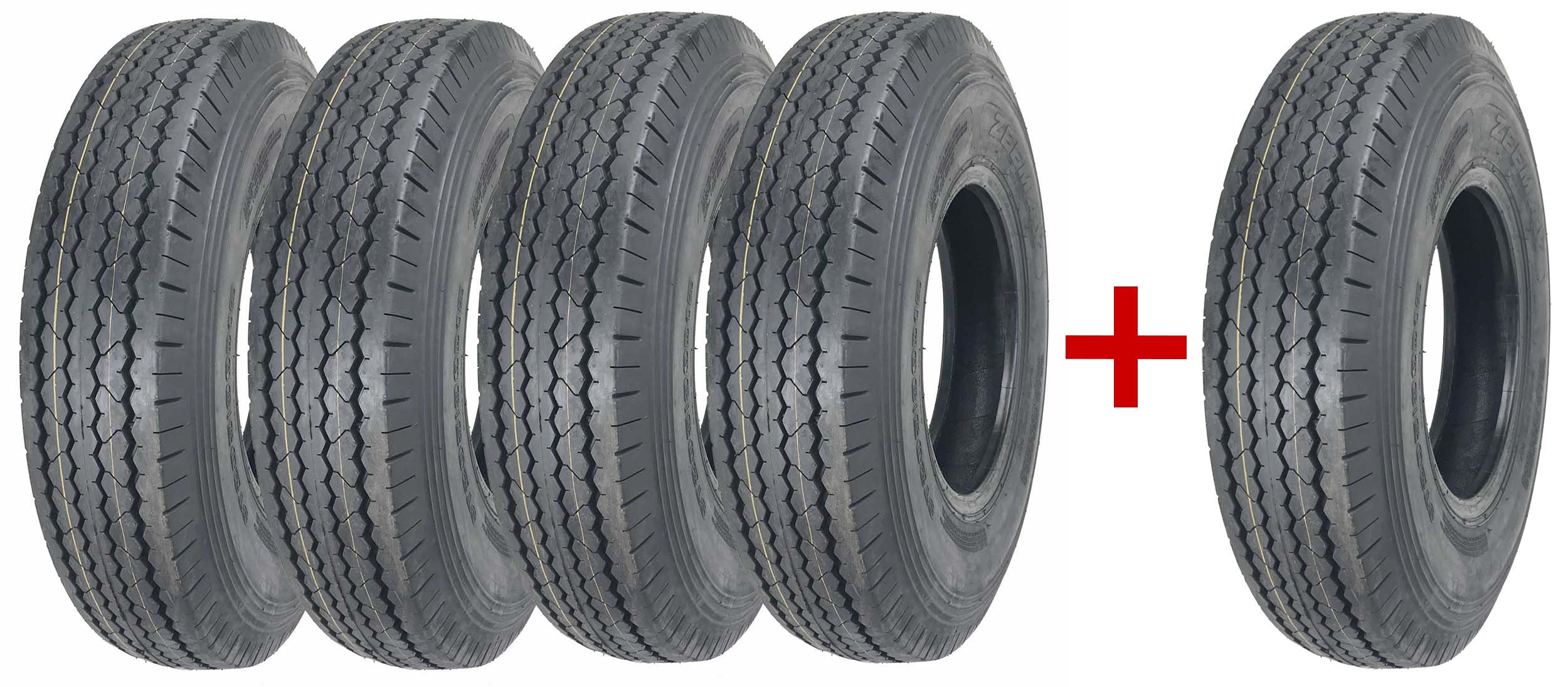 Free Country New Trailer Tires ST 225 75D15 H78 15 Bias 8PR LRD 11022