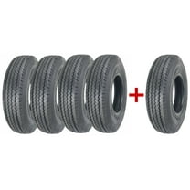 5 New ZEEMAX Heavy Duty Trailer Tires ST225/90D16 /7.50-16 10 PR - 11070