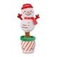 thumbnail image 1 of Juguete de peluche navideño, juguete interactivo para bailar con música para niñas y niños, muñeco eléctrico que repite lo que dices, juguete Muñeco de nieve, 1 of 8