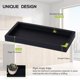 thumbnail image 4 of Bandeja de tocador de silicona Heagoale de Bathroom Trays, color negro, 4 of 6