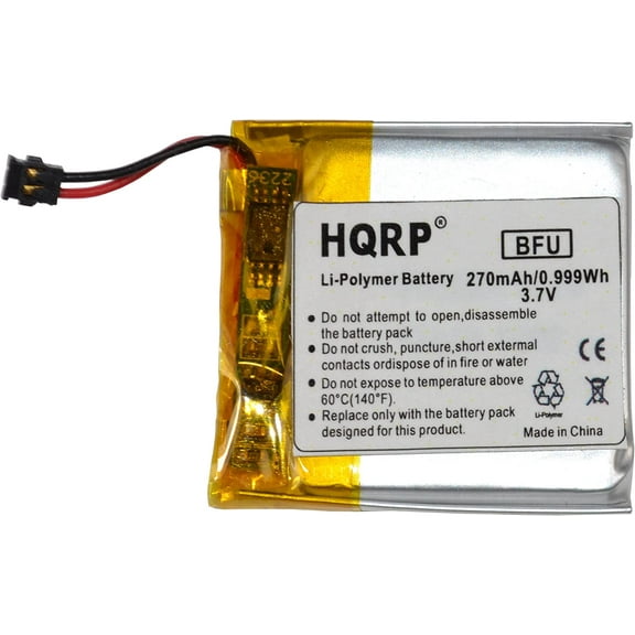 HQRP 240mAh Battery for Motorola Moto 360 1st Gen 2014 SNN5951A WX30 Smartwatch