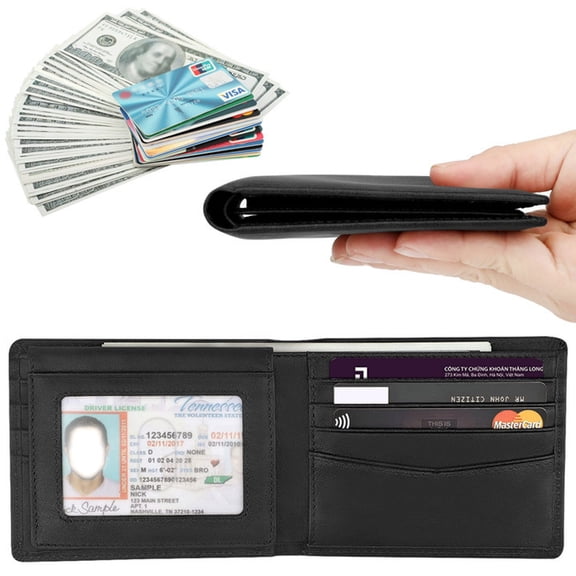 GASTROPOD Rfid Geniune Leather Billfold Wallet for Men,Ideal Wallet for Men