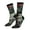 3 Black, variant on Zombie Flower Apocalypse Crew Socks for Men & Women, Breathable Casual Athletic Ankle Socks