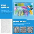 thumbnail image 4 of CIMAXIC Wind Chime Mold Creative Wind Bell Making Mold Casting Mold for Art DIY Decor DIY Craft Tool,8.19"X5.51"X0.39", 4 of 5