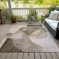 thumbnail image 3 of Dalyn Rugs Machine Washable Indoor/Outdoor Chantille ACN2058 Taupe 8' x 10' Rug, 3 of 9