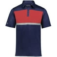thumbnail image 3 of Holloway Sportswear M Prism Bold Polo Navy/Scarlet 222576, 3 of 5