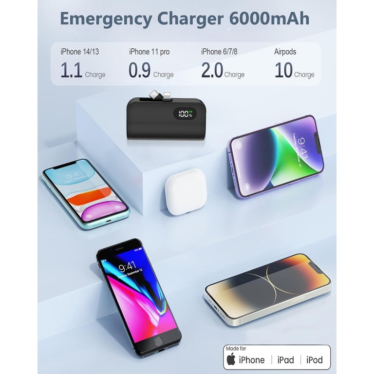 Yelomin Mini Portable Charger 6000mAh Power Bank photo 6
