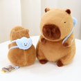 thumbnail image 1 of Poupée Capybara Véritable Poupée Jouet en Peluche Oreiller Cadeau d'Anniversaire Célébrité Internet Ragdoll DMH, 1 of 7