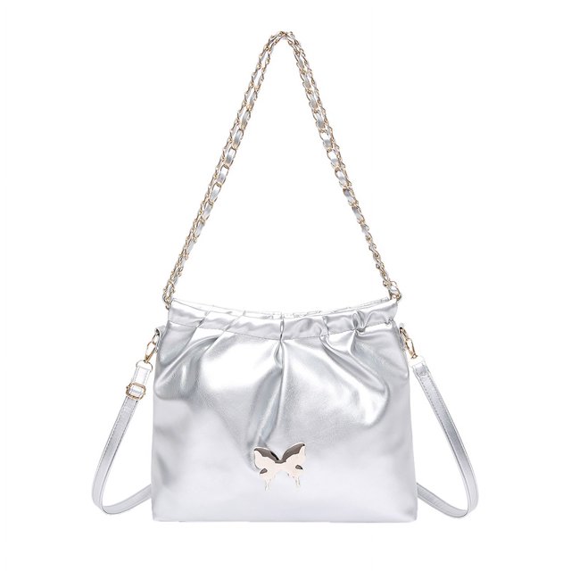Bolso Embrague Mariposa PU Cuero Bandolera para Mujer