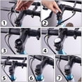 thumbnail image 2 of Soporte de montaje de rastreador de auriculares de bicicleta tapa superior de bicicleta antirrobo para almacenamiento de etiquetas de aire, 2 of 5