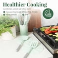 thumbnail image 5 of 12 Silicone Cooking Utensils | Spoons, Tongs, Ladle, Whisk, Spatula, Utensil Holder & More, 5 of 7