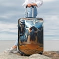 thumbnail image 3 of Lsque Realistic Cute Sea Turtle Printed Luggage Cover, Travel Luggage Protector,Scratch and Dirt Resistant, Fits 18-32 Inch Luggage - Medium, 3 of 9