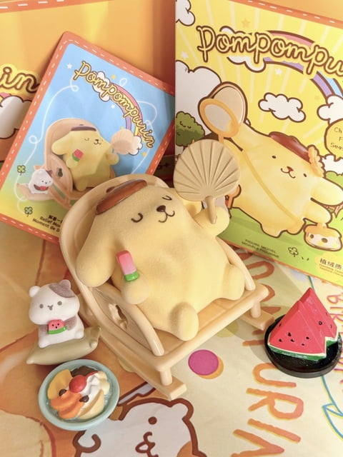 Miniso Sanrio Pom Pom Purin Childhood Four Seasons Series Blind