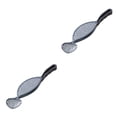 thumbnail image 4 of Ounissouiy Escurridor de plástico para lavar arroz, escurridor hueco, filtro a prueba de fugas de alimentos, tamiz, utensilio de cocina, gris Gris 2piezas Ounissouiy CBP141671, 4 of 6
