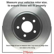 Detroit Axle - 4pc Front Brake Kit for 2011-2015 Chevrolet Cruze 2016 Cruze Limited 2012-2017 Sonic, Disc Brake Rotors Ceramic Brakes Pads w/Hardware Replacement: 10.87 inch Rotor