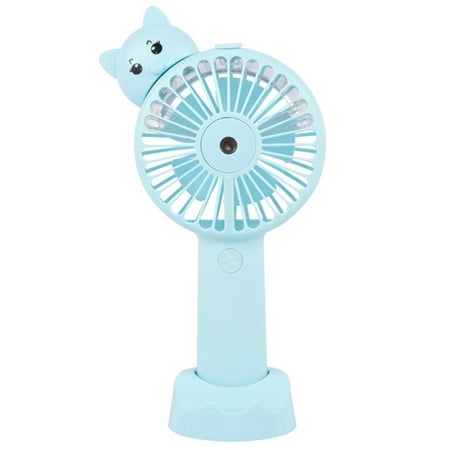 

Portable Water Spray Mist Electric Mini Fan Cooling for Home Blue