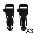 thumbnail image 1 of Colaxi 3x2pcs Backpack Chest Webbing Strap Adjuster Buckle+ Whistle 3 Pcs, 1 of 8
