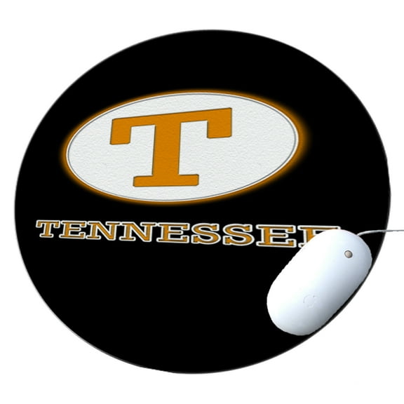 KuzmarK Round Mousepad / Hot Pad / Trivet - Tennessee