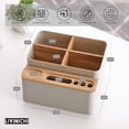 thumbnail image 2 of Wiueurtly Desktop Storage Box Small Table Organizer Aesthetic Desk Organizer Modern Pen Holder, 2 of 7