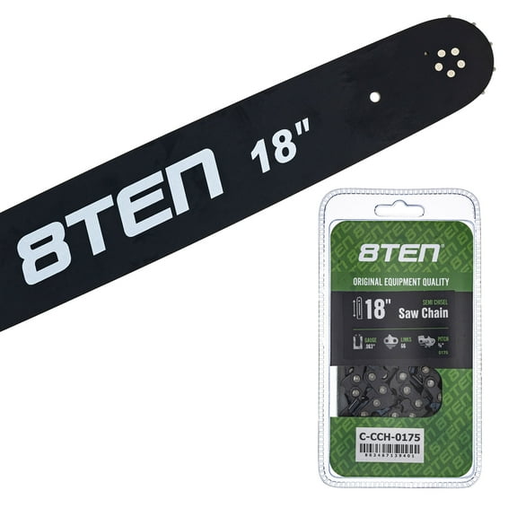 8TEN 18" Chainsaw Bar & Chain .063 3/8 66DL for Stihl MS 460 MK1010434